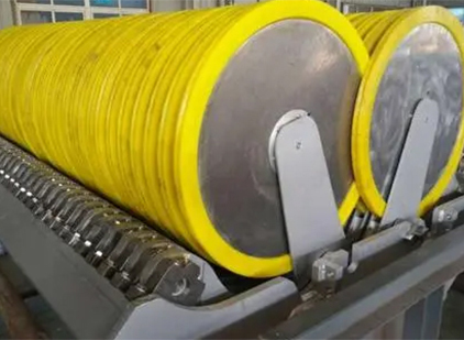 塑膠機(jī)械膠輥案例